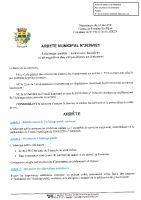 arrete rétablissement éclairage public